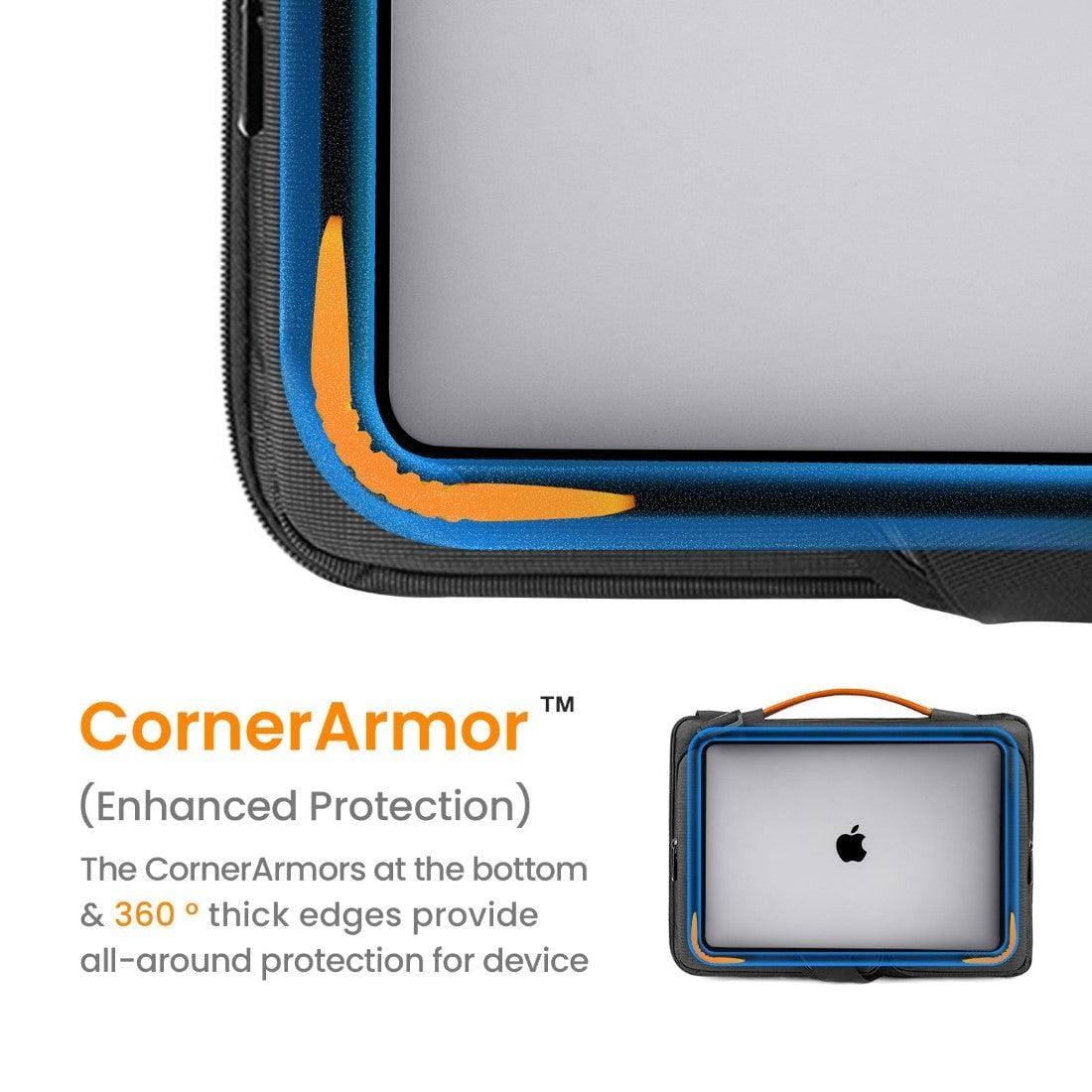 Defender A42 Laptop Bag - Black 13 to 13.5 Inch - Image 7