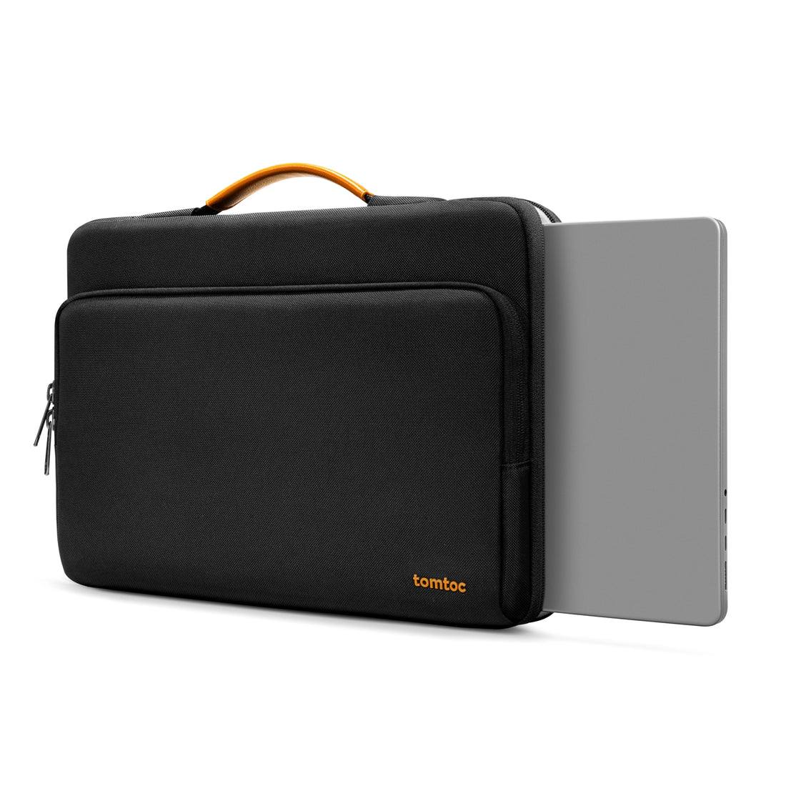 Defender A14 Laptop Briefcase - Black 11.6 to 13 Inch - Image 4