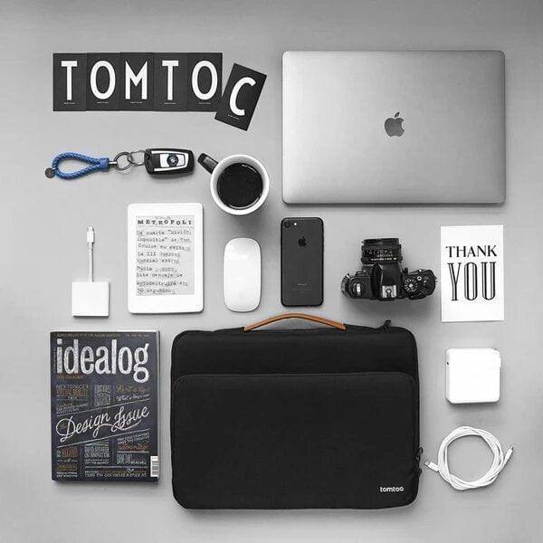 Defender A14 Laptop Briefcase - Black 15 to 15.6 Inch - Image 8