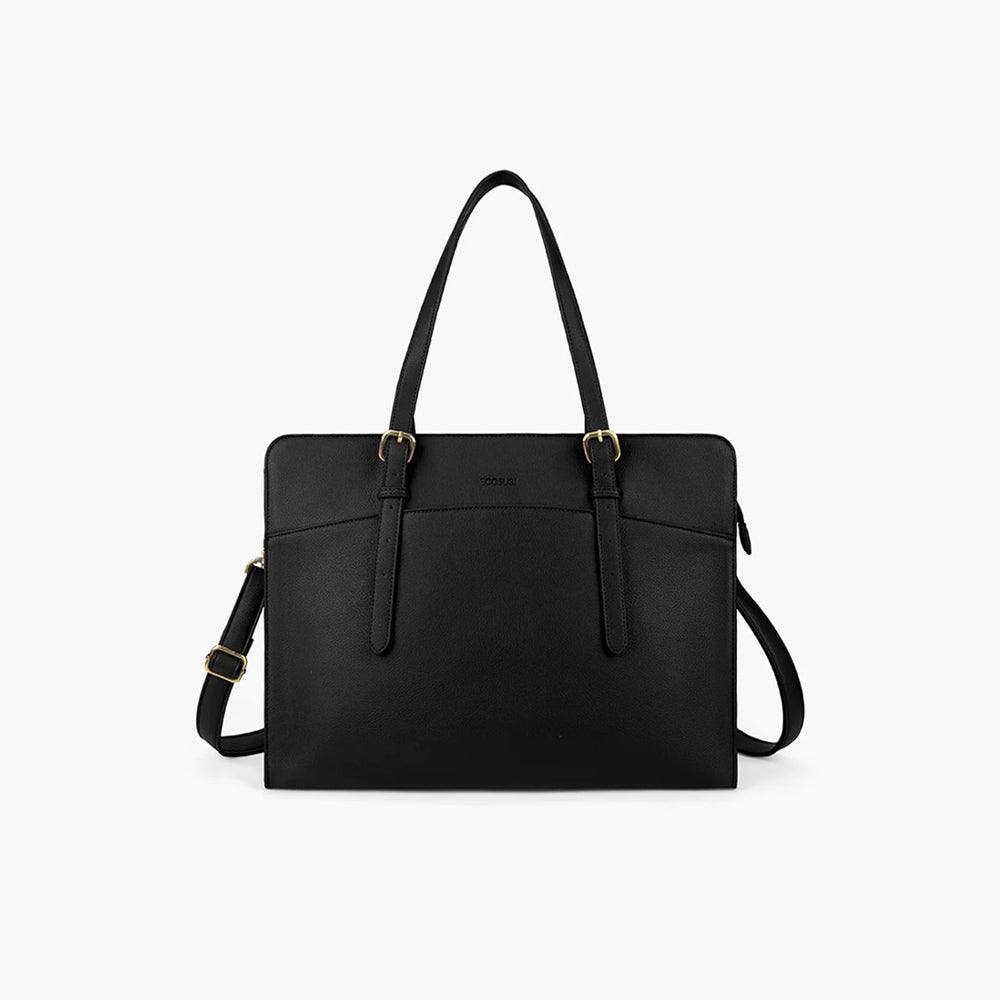 Versatile Laptop Tote Bag - Black - Image 12