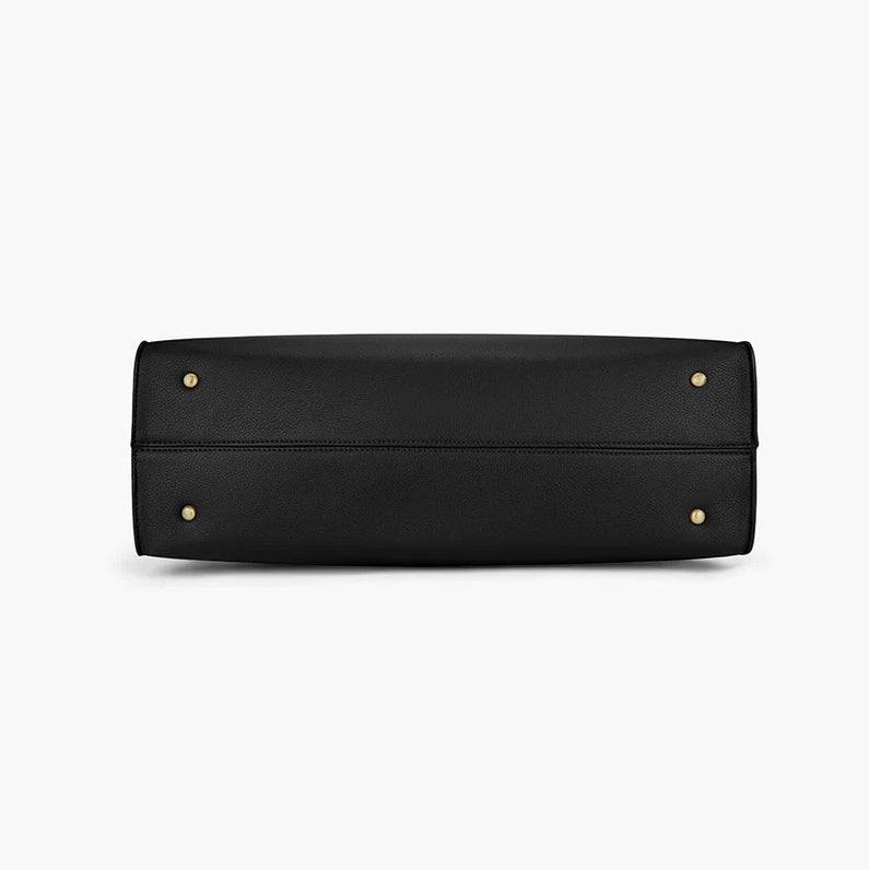 Versatile Laptop Tote Bag - Black - Image 9