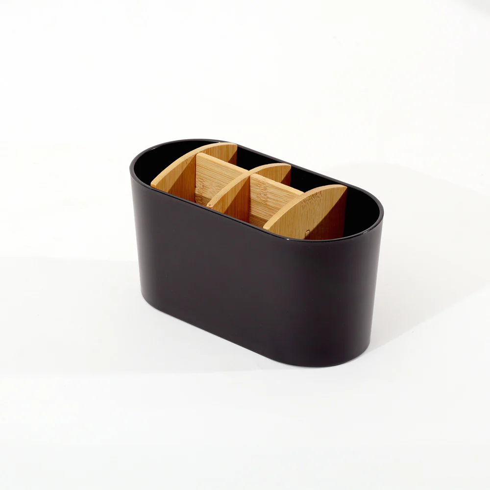 Veta Multi-compartment Organiser - Black Natural - Image 6
