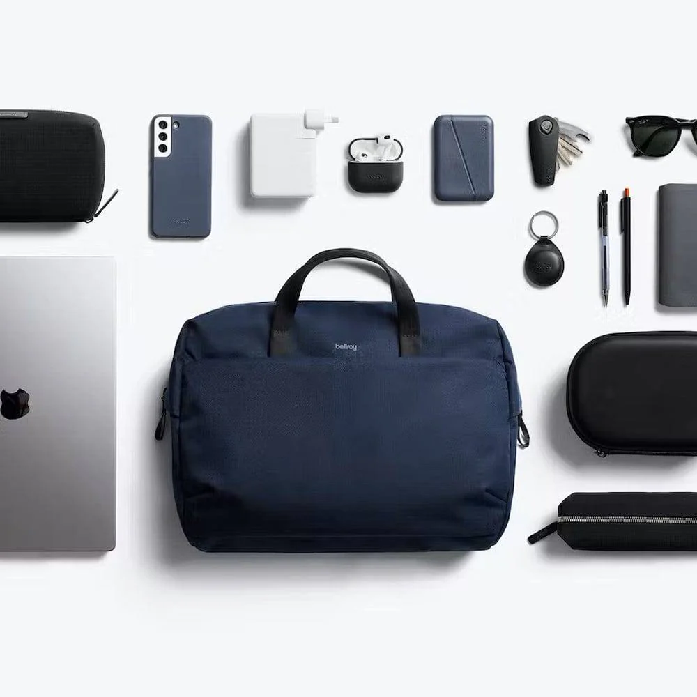 Via Work Bag 16 inch - Navy - Image 12