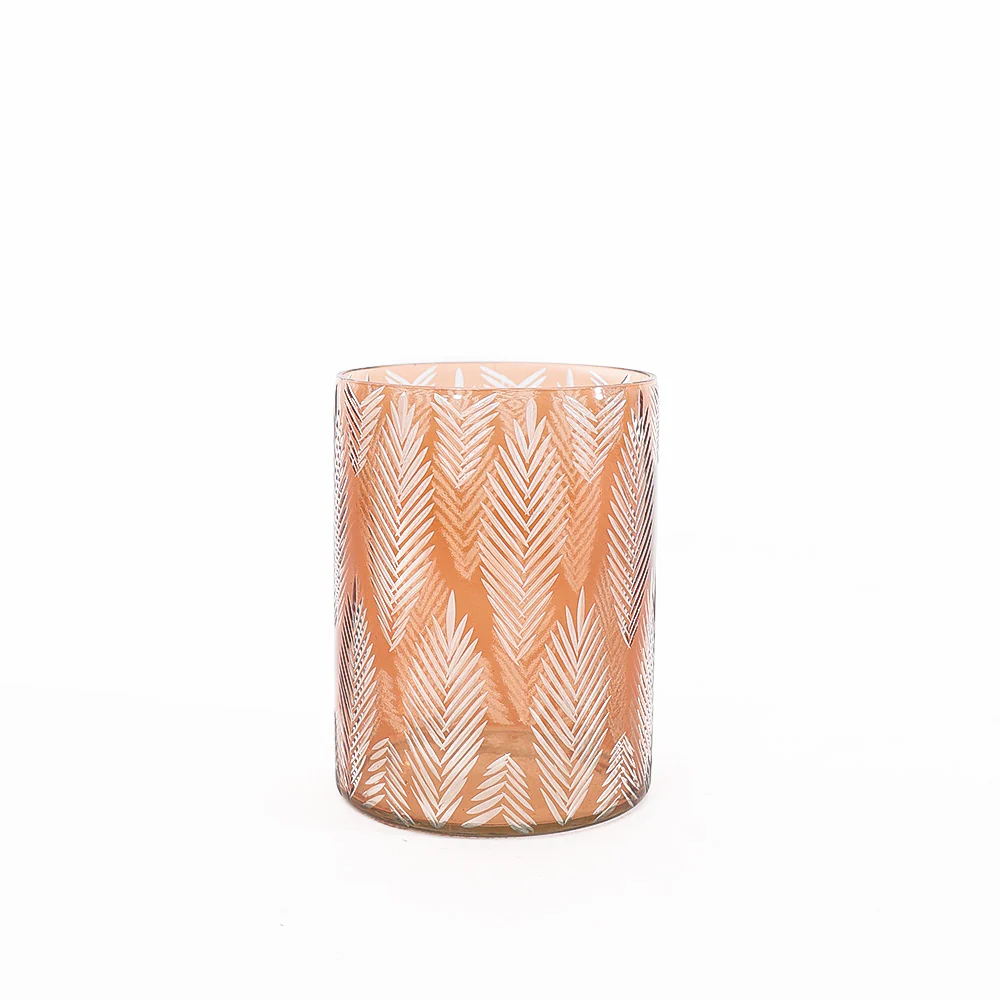 Vine Glass Hurricane - Mocha - Image 5