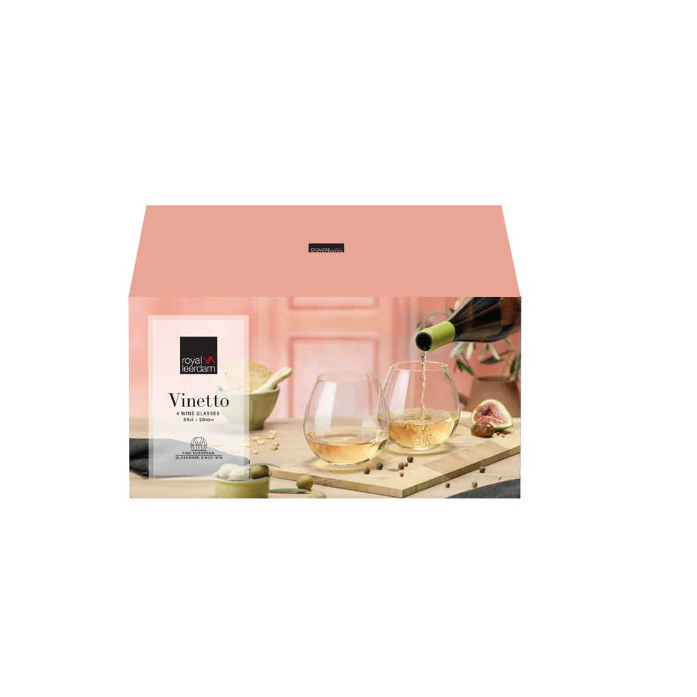 Vinetto Wine Glasses 590ml, Set of 4 - Image 4