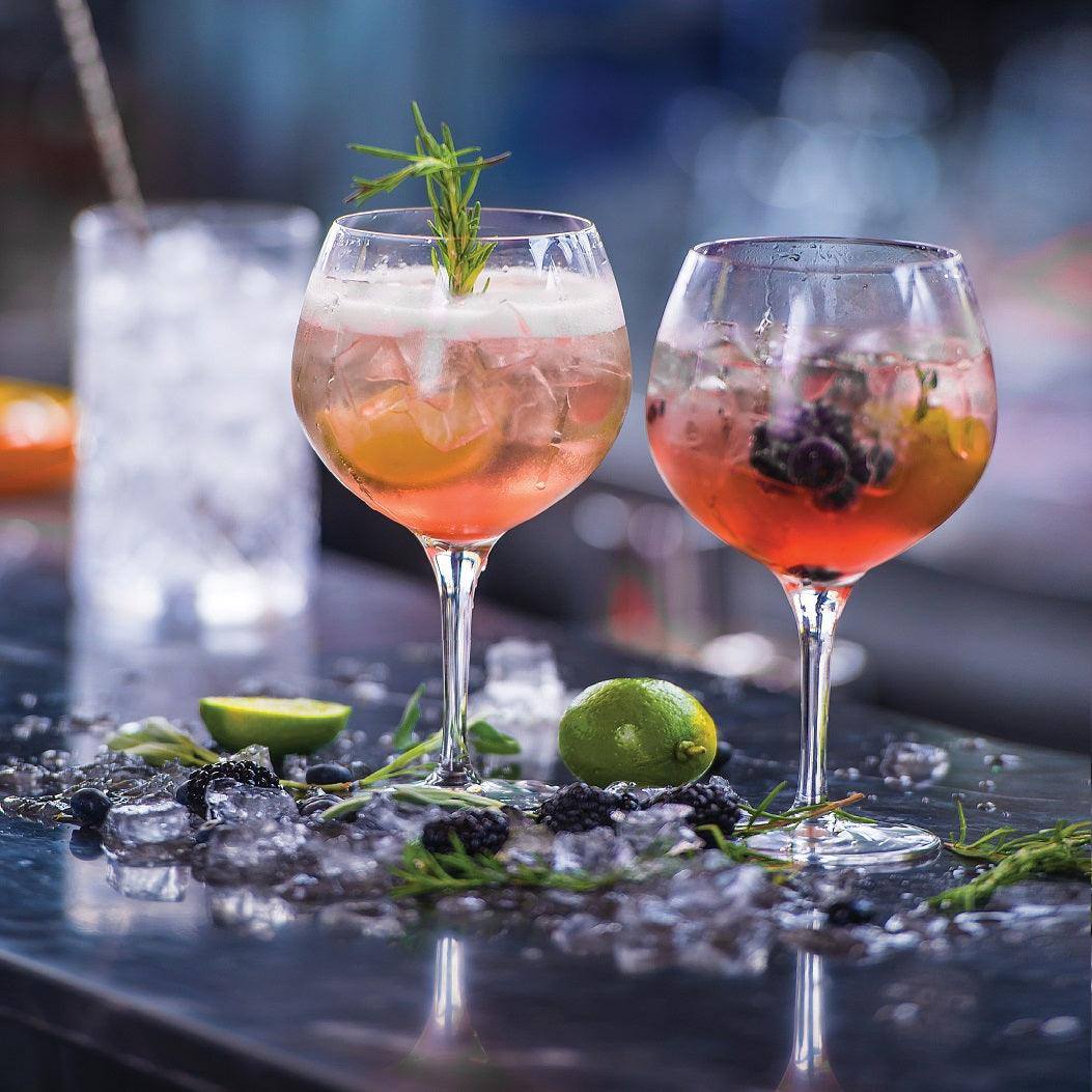 Vintage Gin Tonic Glasses 585ml, Set of 2 - Image 4