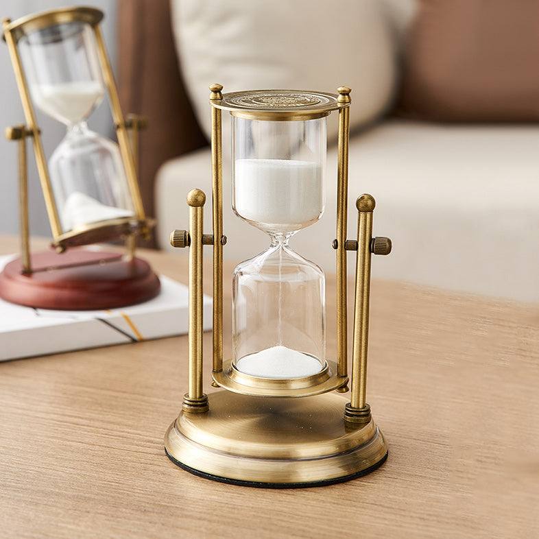 Vintage Hourglass Medium - Brass - Image 3