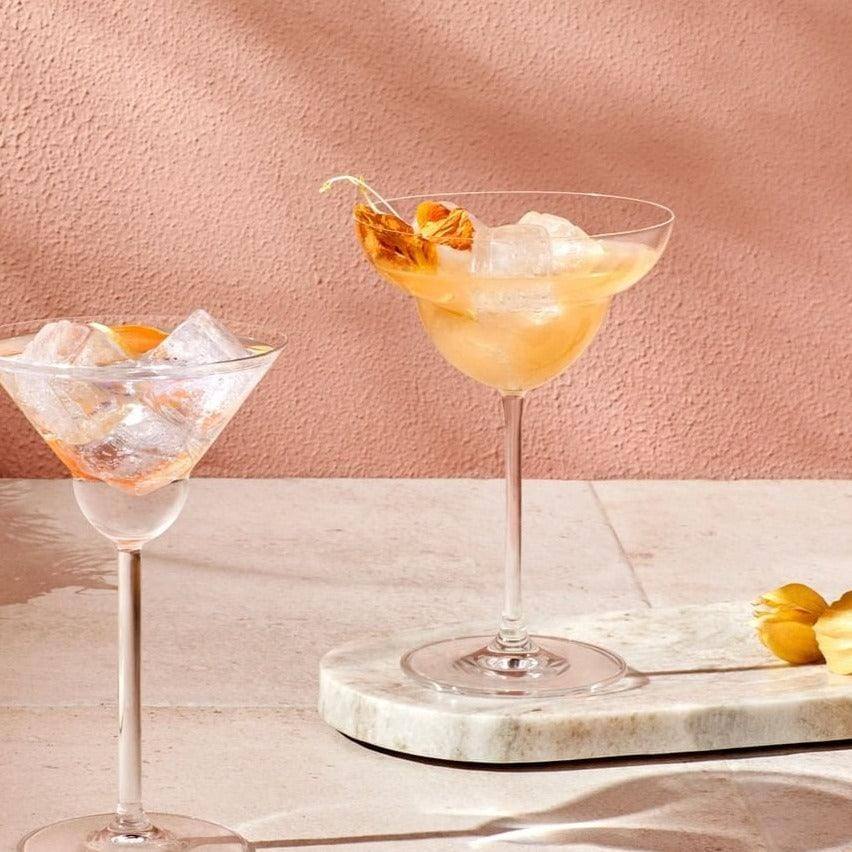 Vintage Margarita Glasses 400ml, Set of 2 - Image 6