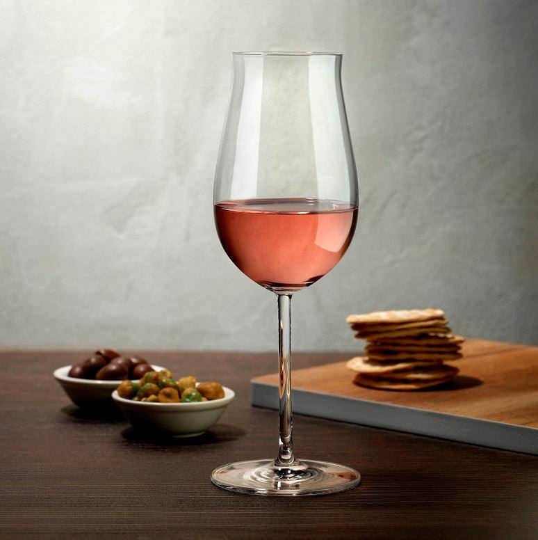 Vintage Rose Wine Glasses 320ml, Set of 2