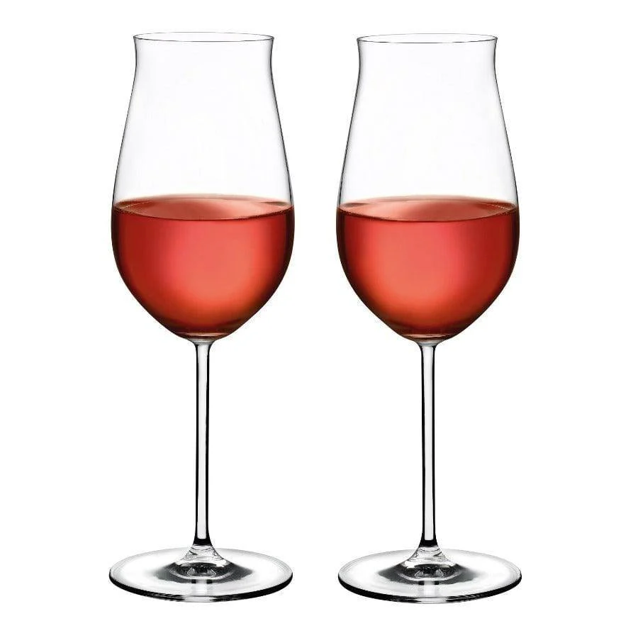 Vintage Rose Wine Glasses 320ml, Set of 2 - Image 3