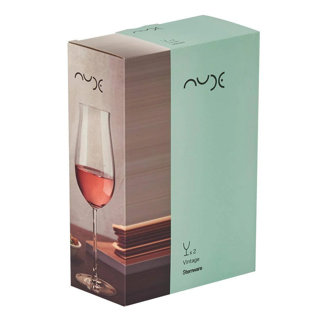 Vintage Rose Wine Glasses 320ml, Set of 2 - Image 6
