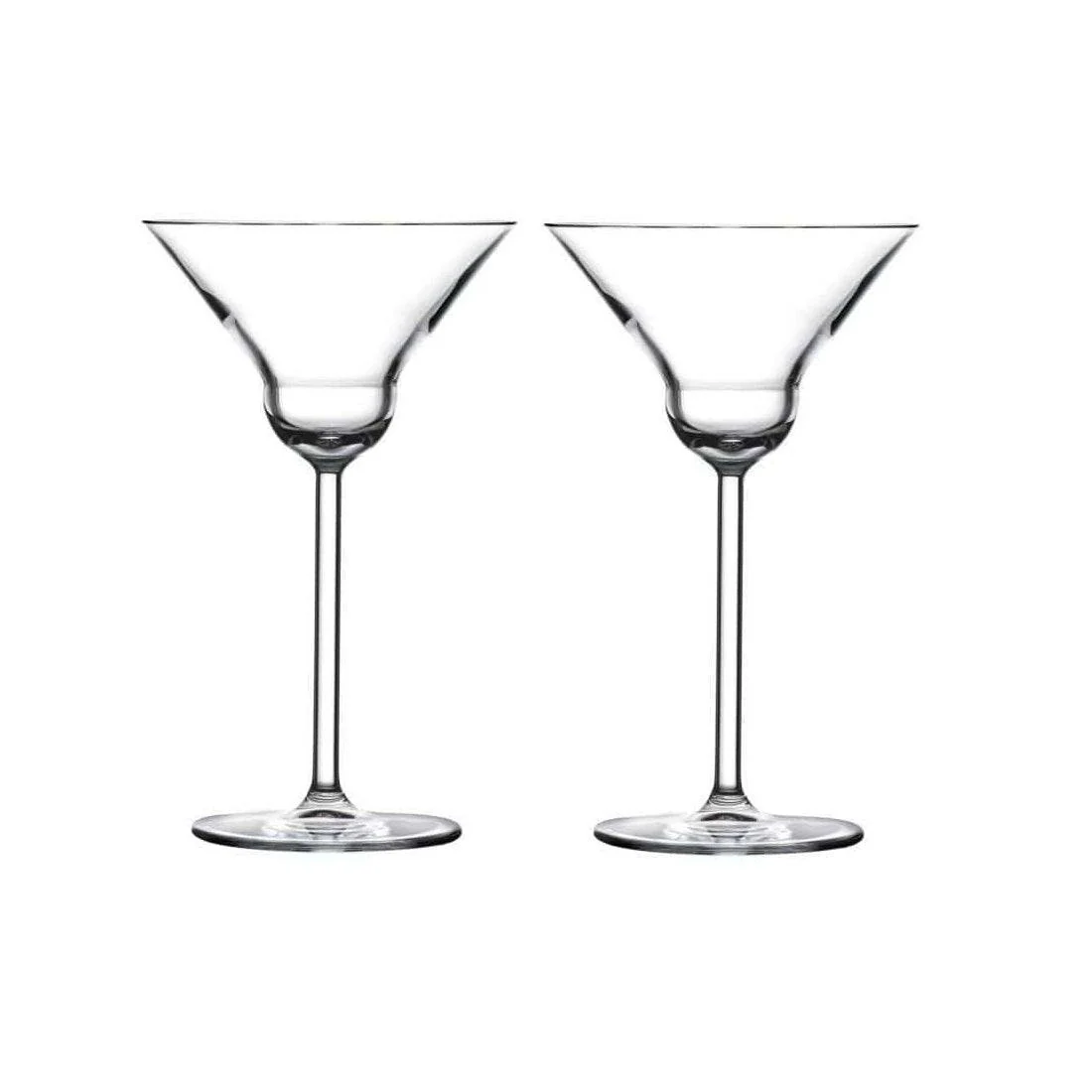 Vintage Rounded Martini Glasses 190ml, Set of 2 - Image 3