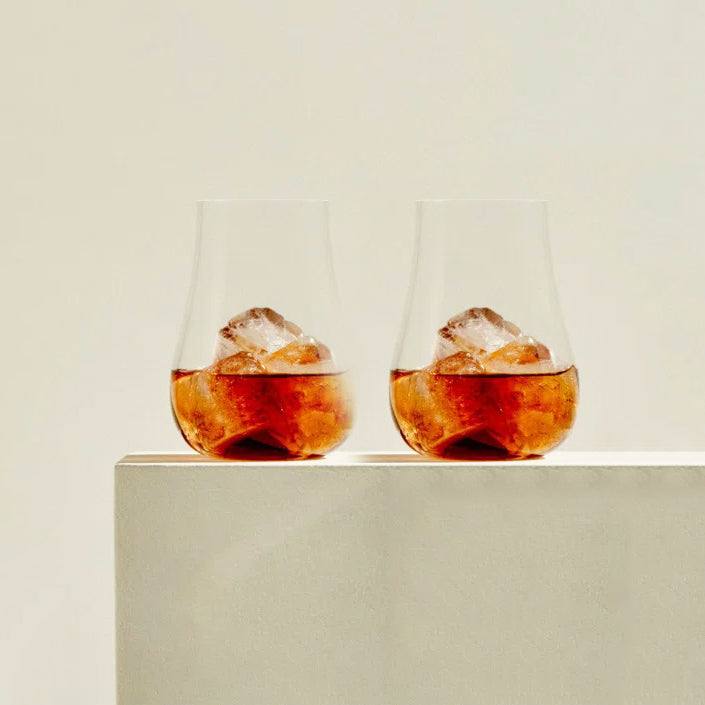 Vintage Whiskey Tumblers 330ml, Set of 4 - Image 4