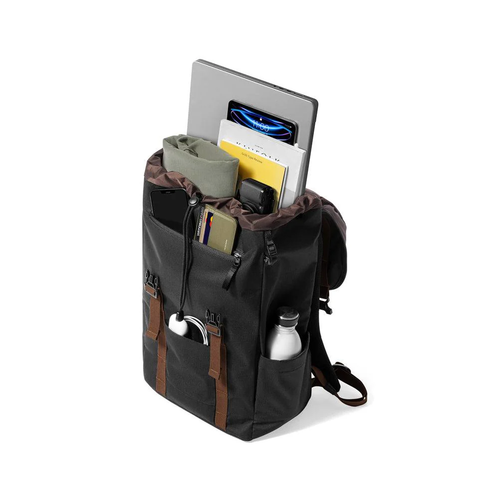 VintPack Laptop Backpack 22L- Black - Image 3