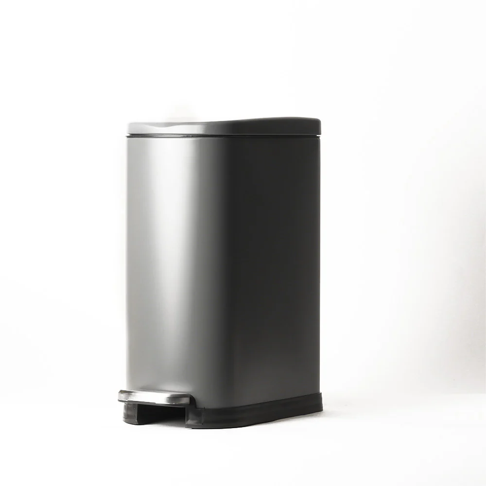 Vista Pedal Bin 10L - Grey - Image 3
