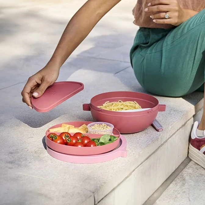 Vita Bento Lunch Bowl - Vivid Mauve - Image 4