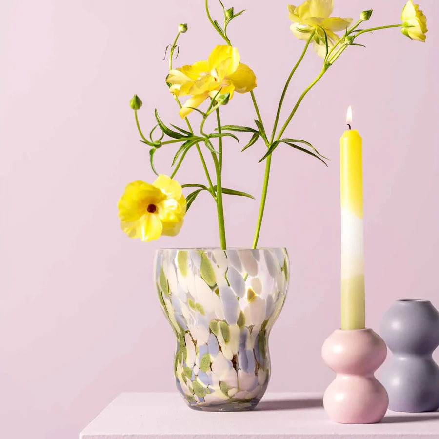 Vivace Curved Vase - Speckled - Image 2