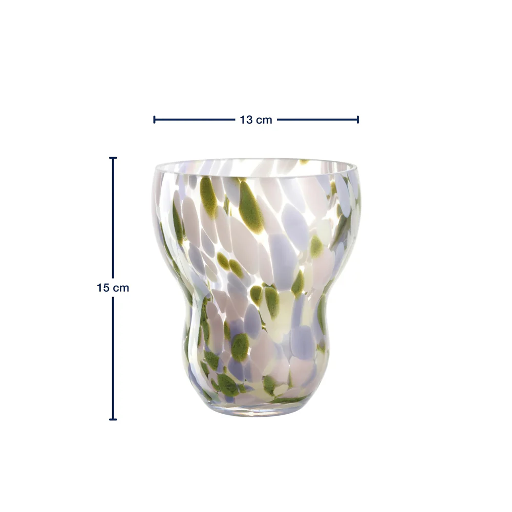 Vivace Curved Vase - Speckled - Image 4