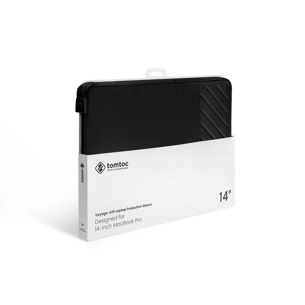 Voyage Laptop Sleeve - Black 14 Inch - Image 5