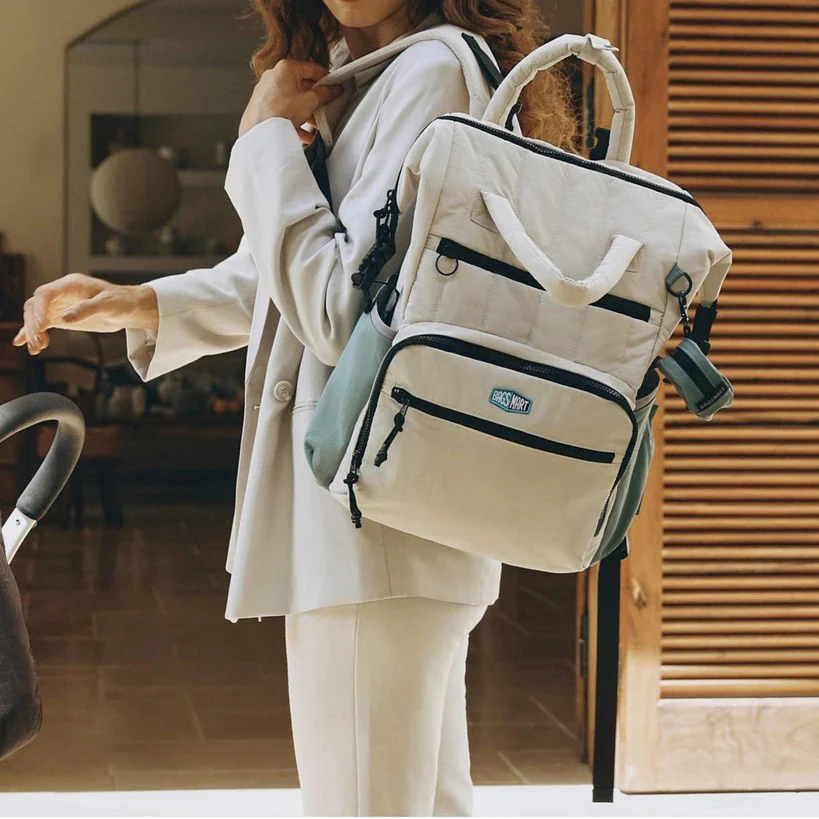 Paz Diaper Backpack 25L - Celadon
