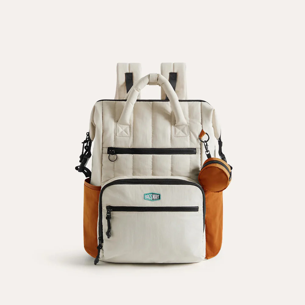 Paz Diaper Backpack 25L - Tangerine - Image 3