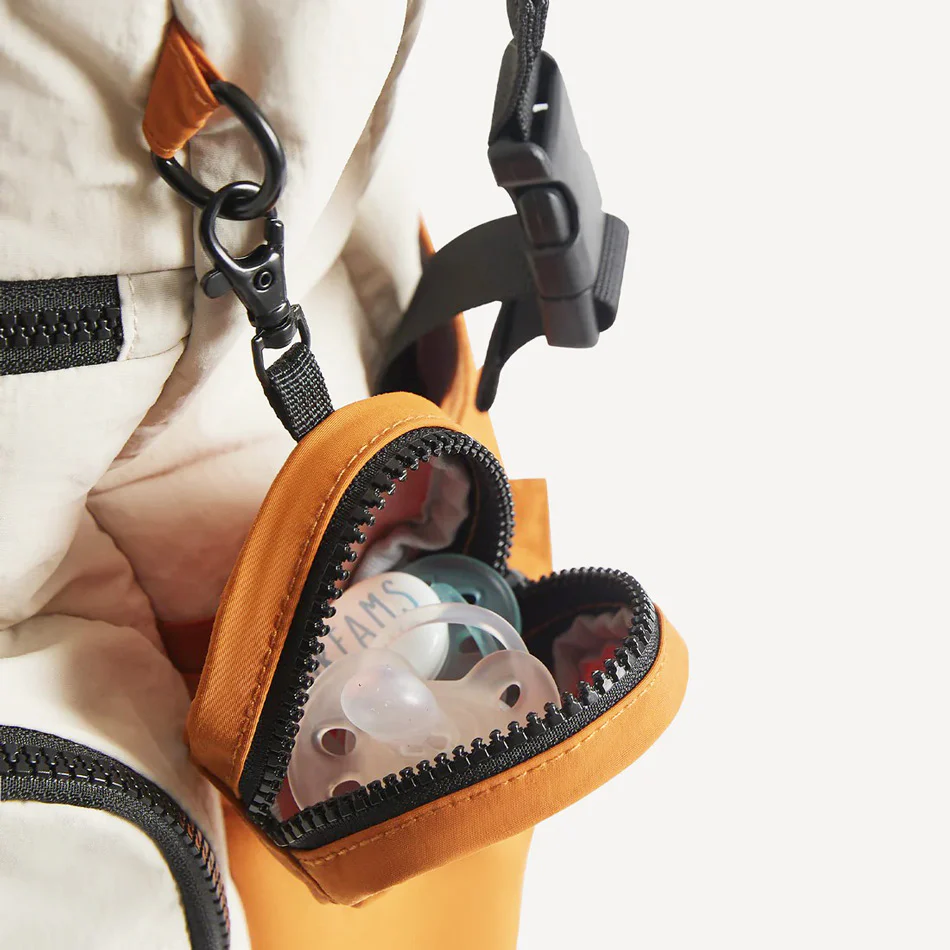 Paz Diaper Backpack 25L - Tangerine - Image 6