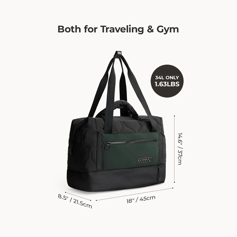 Walker Duffel Bag - Black - Image 13