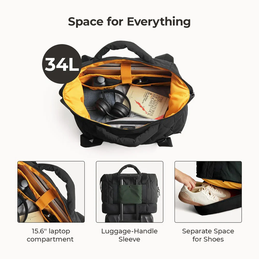 Walker Duffel Bag - Black - Image 7