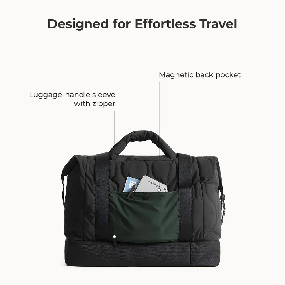 Walker Duffel Bag - Black - Image 8