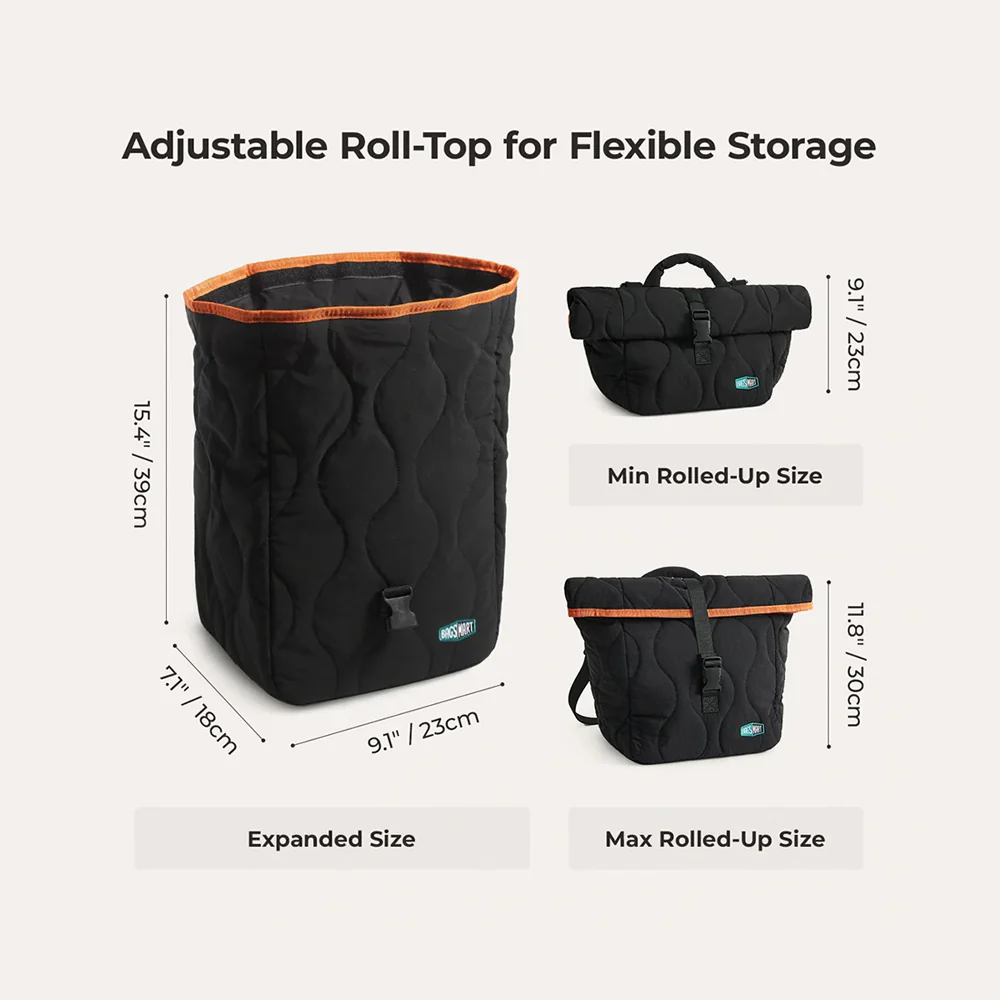 Walker Insulated Lunch Bag - Black - Image 7