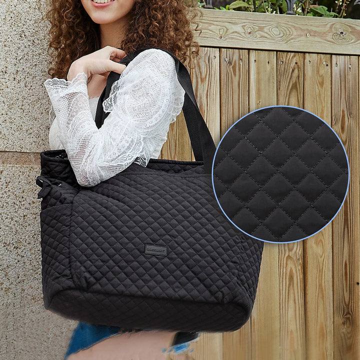 Wanderland Travel Tote Bag - Black - Image 2