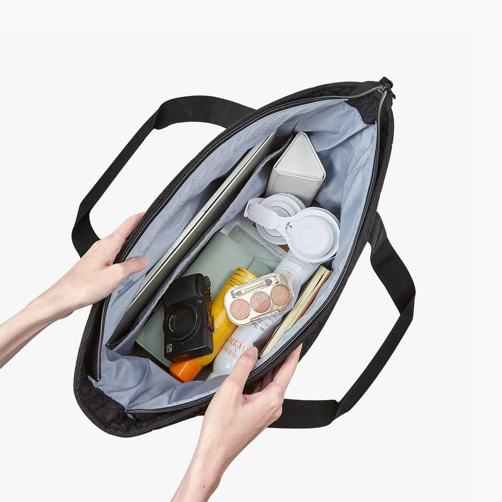 Wanderland Travel Tote Bag - Black - Image 4