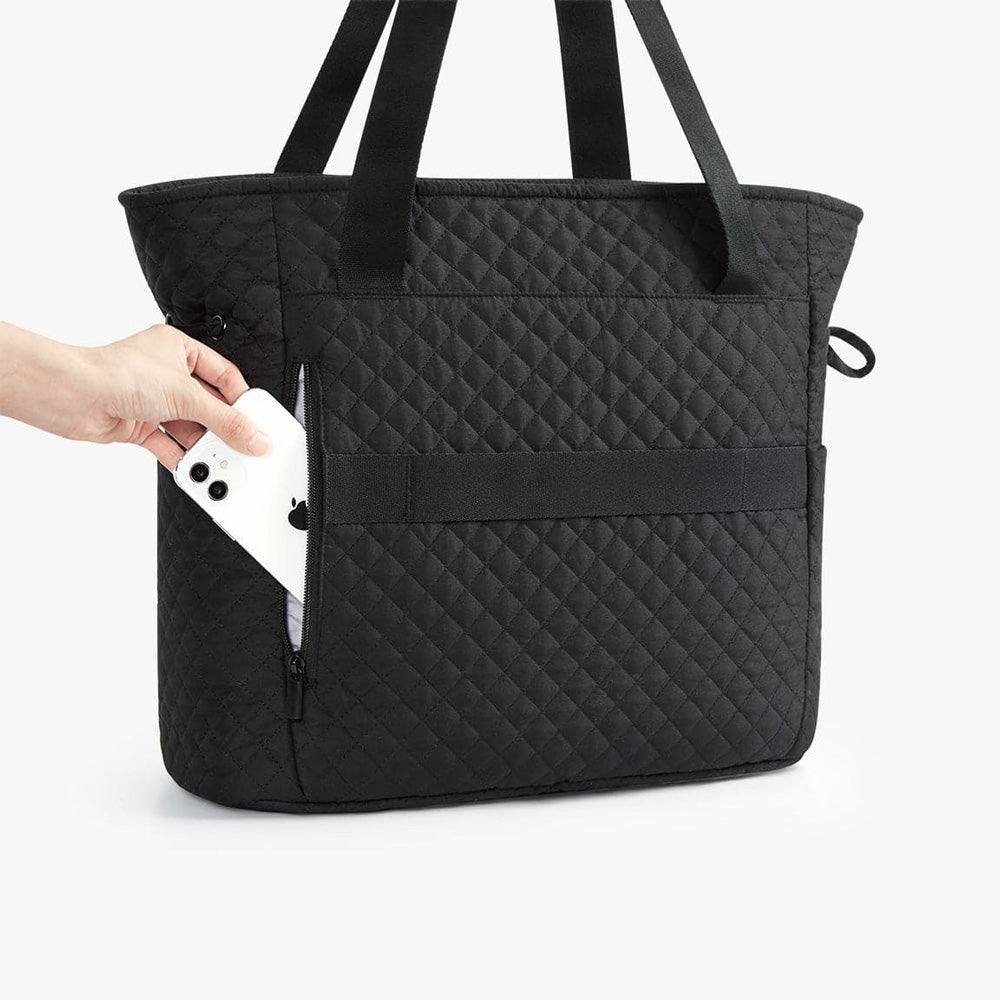 Wanderland Travel Tote Bag - Black - Image 6