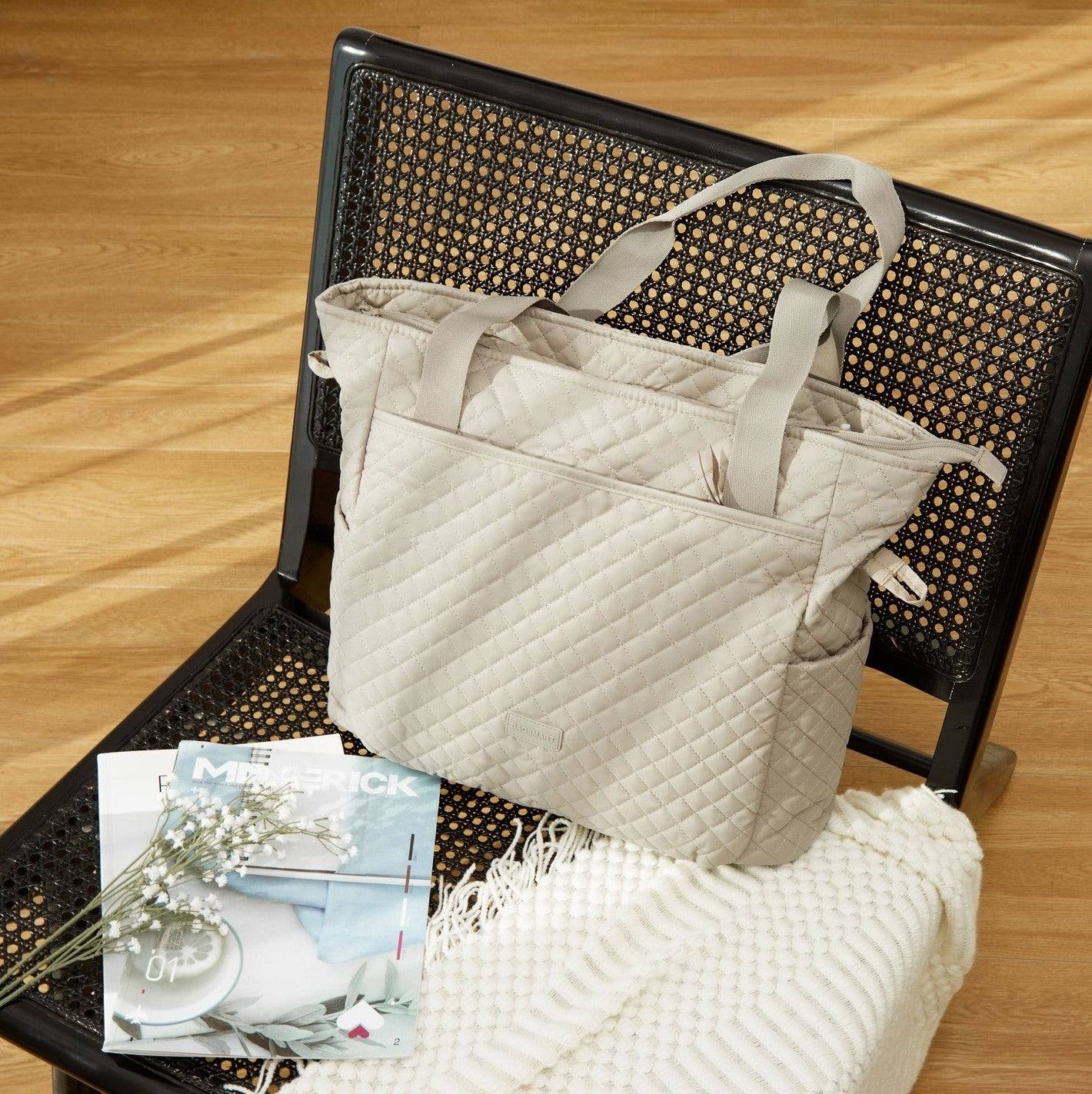 Wanderland Travel Tote - Grey