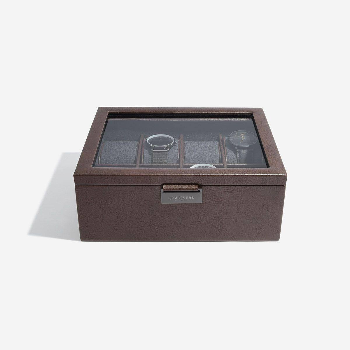 Watch Box 8-Piece - Brown - Image 2