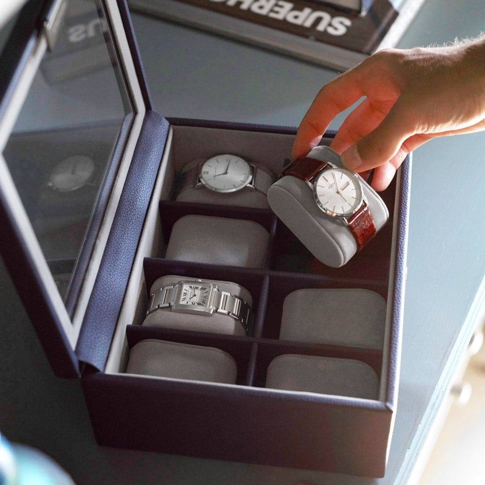 Watch Box 8-piece - Navy - Image 3