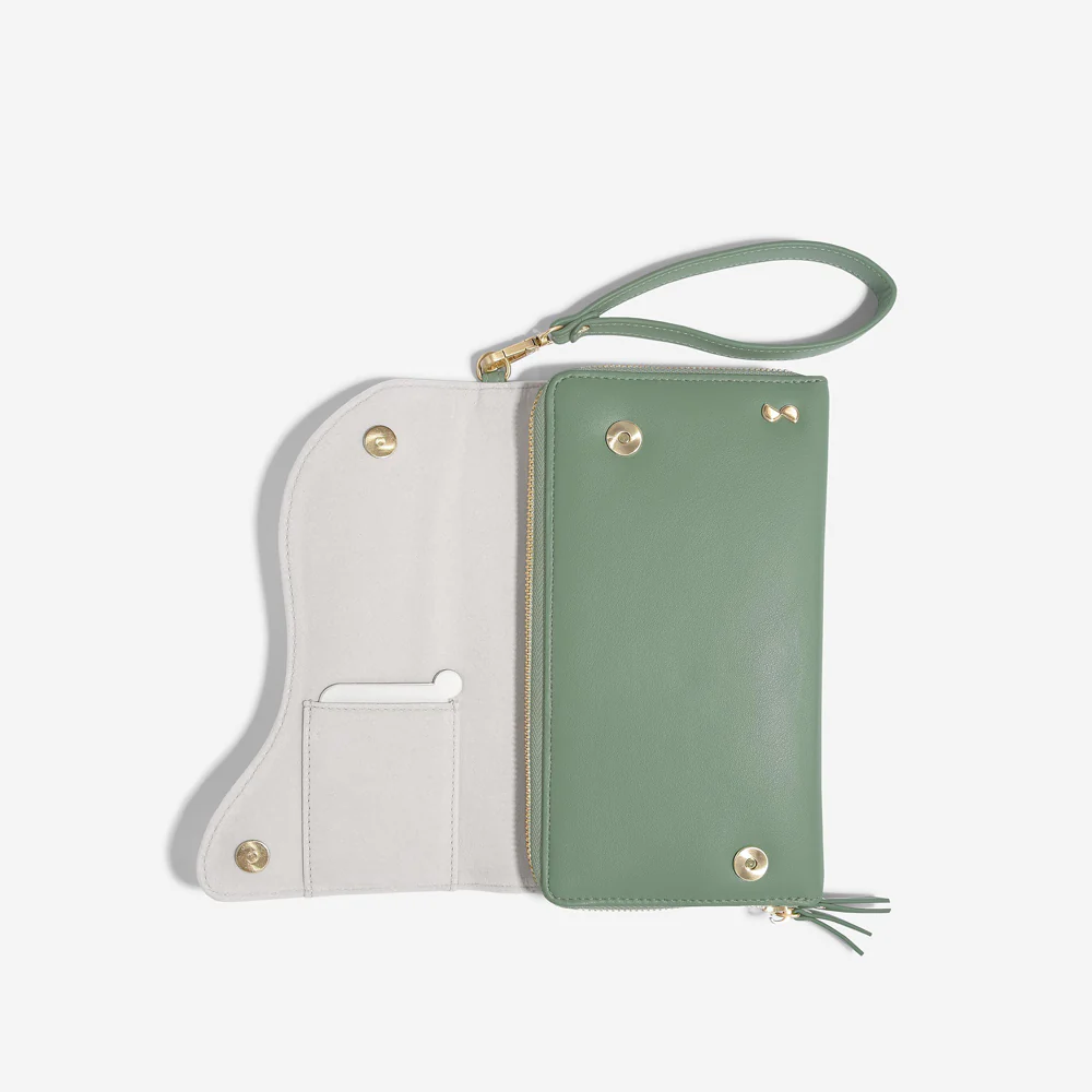 Wave Jewellery Roll - Green - Image 4