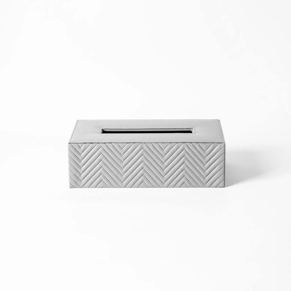 Waverly Tissue Box Holder - Grey - Image 3
