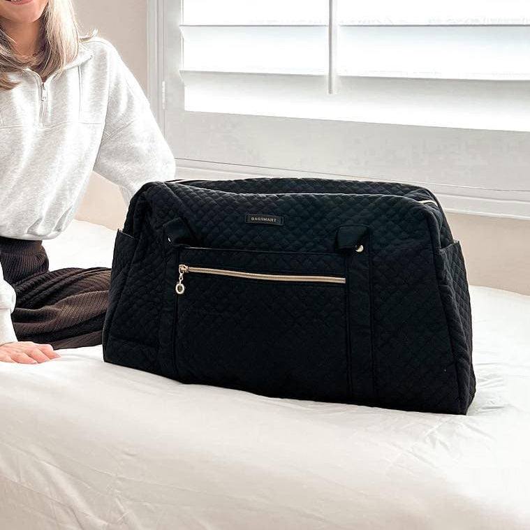 Weekender Overnight Bag - Black - Image 6