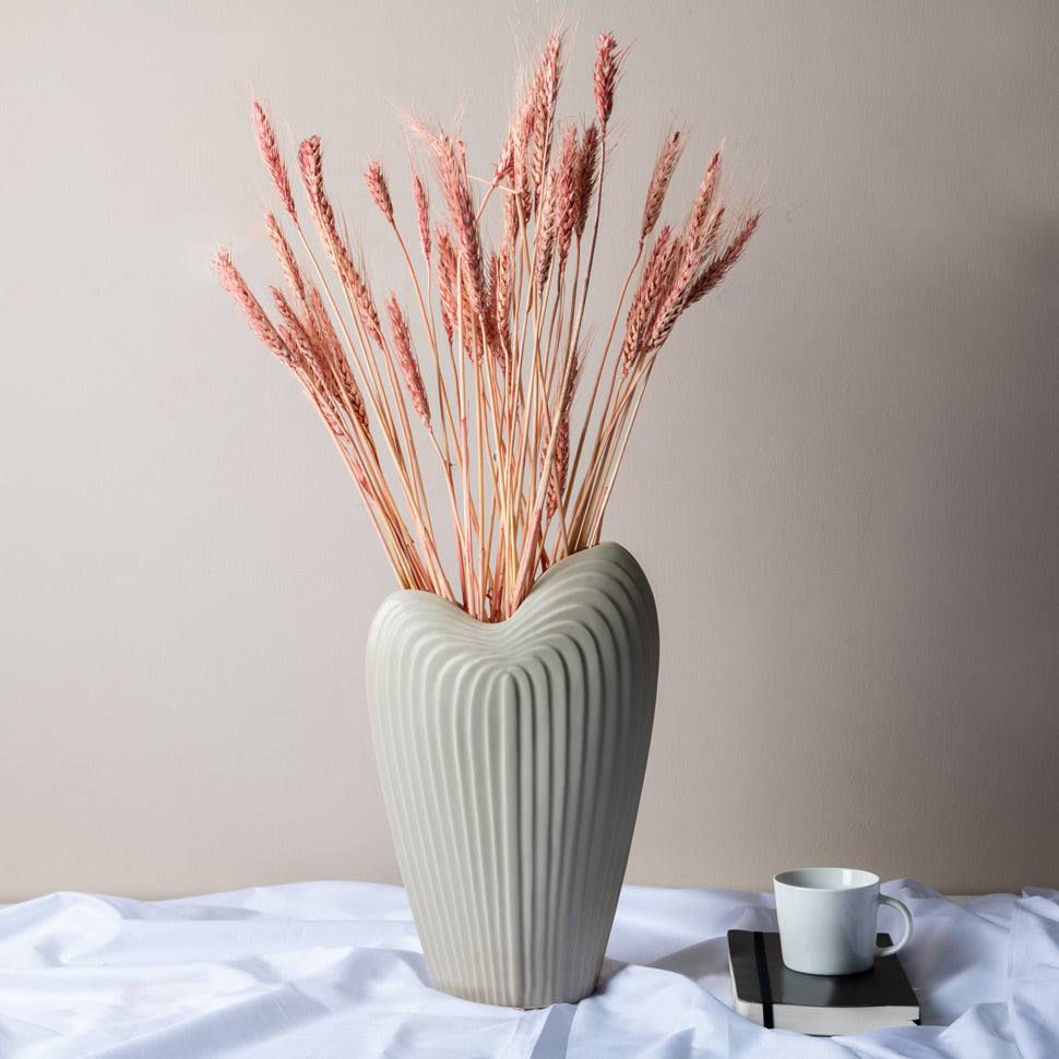Wheat Grass Dried Bunch - Pink - Image 3