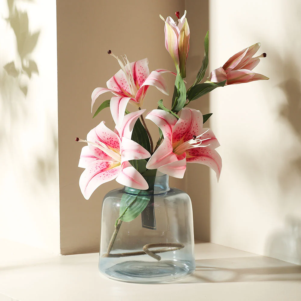 Wild Lily Faux Stem - Pale Purple - Image 2