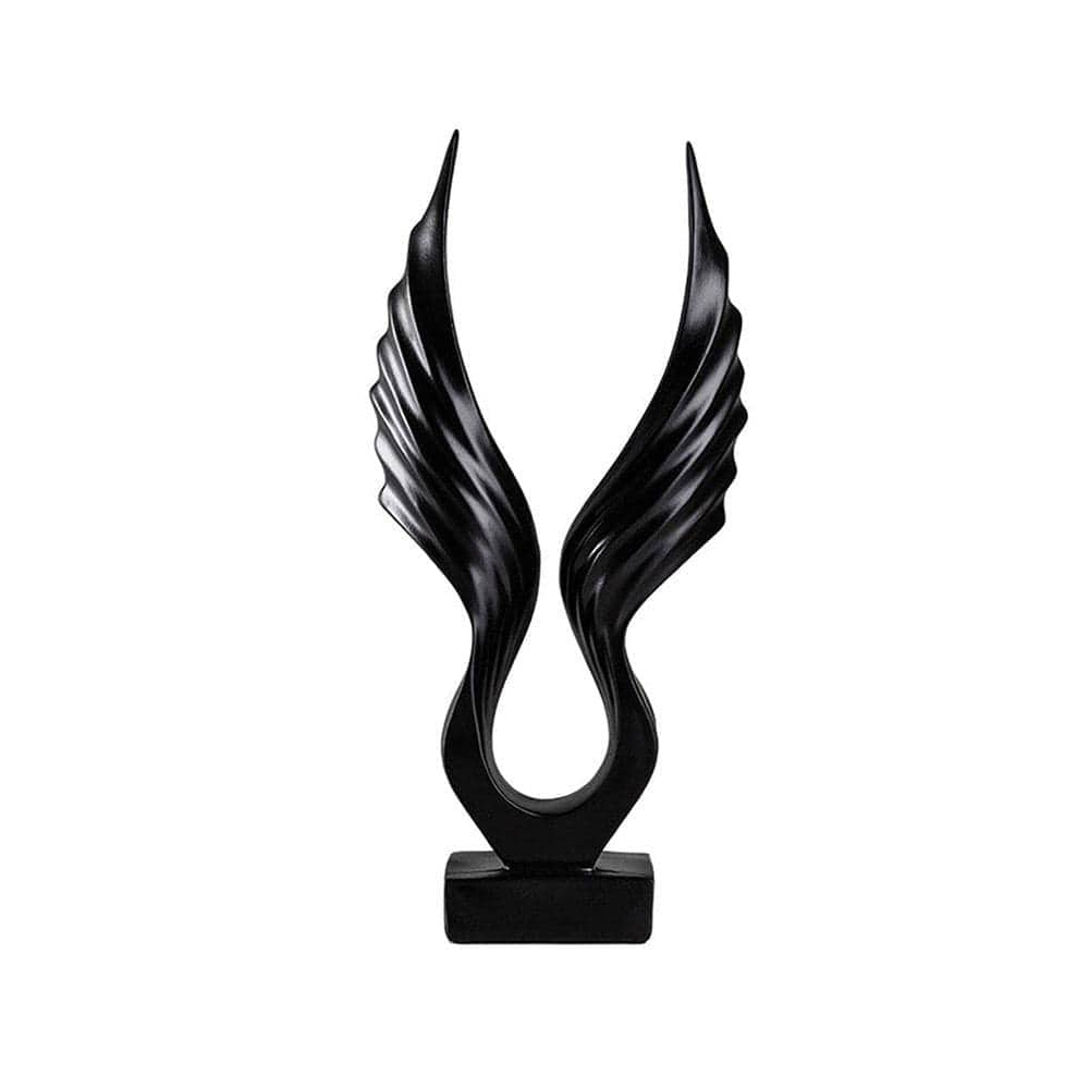 Wings Decorative Sculpture - Black - Image 5