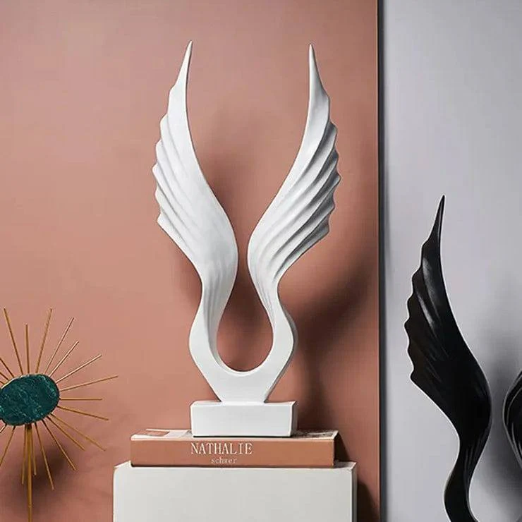 Wings Decorative Sculpture - White - Image 7