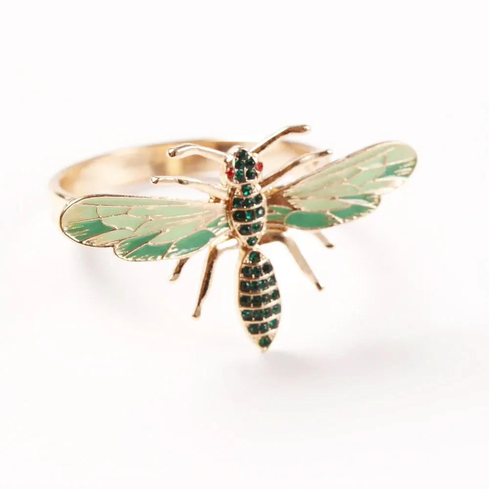 Wings Napkin Rings, Set of 6 - Image 2