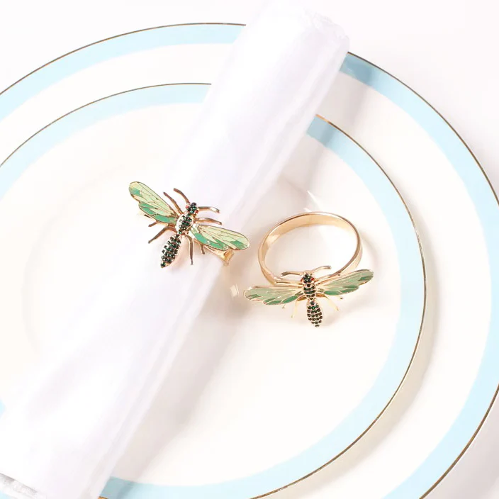 Wings Napkin Rings, Set of 6 - Image 3