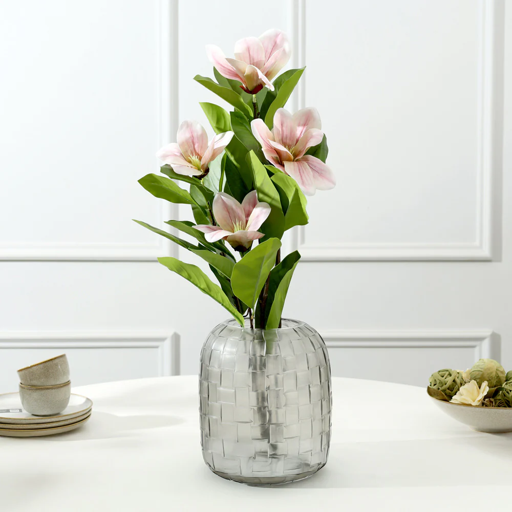 Winter Magnolia Faux Stem - Blush Pink - Image 7
