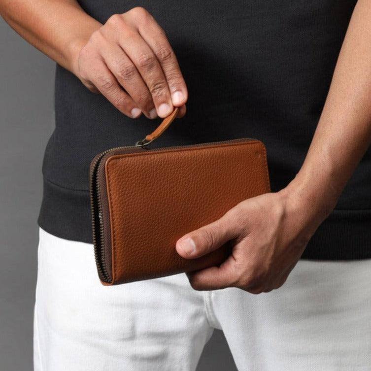 World Traveller Wallet - Tan