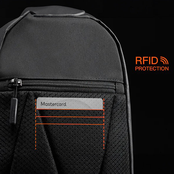X-Row Sling Bag - Black - Image 15