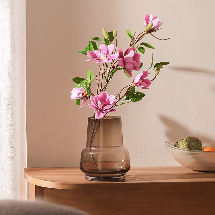 Yulan Magnolia Faux Stem - Purple - Image 6