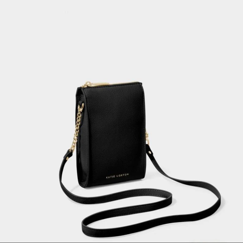 Zana Slim Crossbody Bag - Black - Image 3